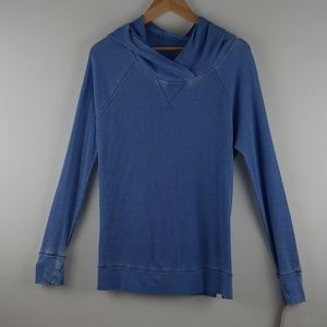 TOMMY HILFIGER waffle texture faded hoddie XL